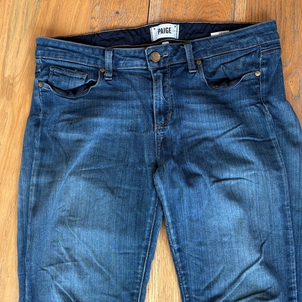 Paige Skyline Straight Jeans. Size 31 - Picture 2 of 10
